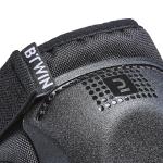 Комплект защиты для велосипеда, локоть, колено, черный/черный BTWIN, черный черный - фото 9