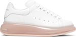 Кроссовки Alexander McQueen Wmns Oversized Sneaker White Rose Gold, белый - фото
