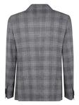 Пиджак в клетку Zegna, серый - фото 2