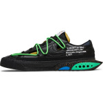 Кроссовки Nike Off-White x Blazer Low 'Black', черный - фото 3