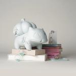 Фигурка Daniel Arsham Crystalized Bulbasaur Figure, голубой - фото 3