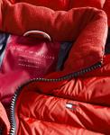 Мужской стеганый утепленный пуховик Tommy Hilfiger, оранжевый - фото 5