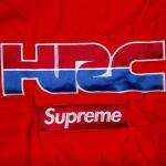 Куртка Supreme x Honda Fox Racing Puffy Zip Up Jacket 'Red', красный - фото 4