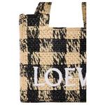 LOEWE Рафия сумка шоппер - фото 7