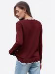 Свитер Imily Bela, бургундия - фото 3