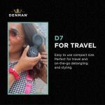 Компактная щетка для волос Denman D7, D007E - фото 6