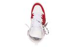 Кроссовки vulcanized high-top 'red white' Off-White, красный - фото 4