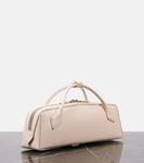 Кожаный клатч Le Teckel Alaïa, Poudre - фото 4