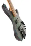 Cort Space 5 Headless Bass - Звездная Пыль Зеленый - фото 5