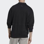 Толстовка adidas Equipment Series Half Zipper Pullover Sports Black, черный - фото 3