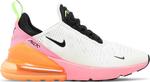 Кроссовки Nike Wmns Air Max 270 'Summit White Sunset Pulse', белый - фото 2