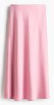 Юбка H&M Midi, розовый - фото