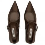 Туфли Мэри Джейн женские 73Hours, цвет Coffee - фото 4