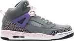 Кроссовки Jordan SpizIke GS Purple Earth, серый - фото