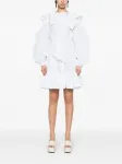 Платье мини Volume с оборками PATOU, белый - фото 2