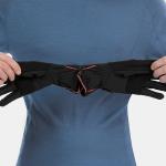 Перчатки треккинговые эластичные тактильные Forclaz MT500, черный - фото 3