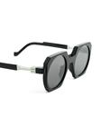 VAVA Eyewear geometric-frame солнцезащитные очки, черный - фото 5