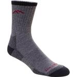 Носки мужские Darn Tough Hiker Coolmax Micro Crew Cushion, серый/черный - фото