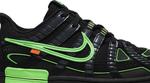 Кроссовки Nike Off-White x Air Rubber Dunk 'Green Strike', черный - фото 3