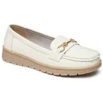 Лоферы женские Red Dragonfly, бежевый - фото 7