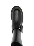 Сапоги H из резины Alexander McQueen, черный - фото 4