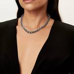 Ожерелье Tiffany & Co. Medium Link, черненное серебро - фото 6