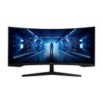 Игровой монитор Samsung C34G55TWWC, 34", 3440 x 1440, 165 Гц, VA, черный - фото