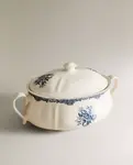 Супница Zara Home Floral Earthenware Serving, синий - фото 3