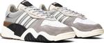 Кроссовки Adidas Alexander Wang x Turnout Trainer, серый/коричневый/белый - фото 9
