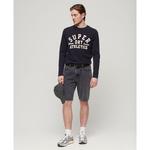 Шорты Superdry Vintage Straight, серый - фото 4