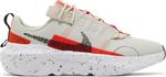 Кроссовки Nike Wmns Crater Impact 'Light Bone Bright Crimson', кремовый - фото 2