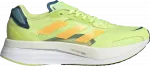 Кроссовки Adidas Adizero Boston 10 'Pulse Lime Flash Orange', зеленый - фото