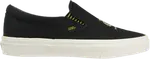 Кеды Vans Harry Potter x Classic Slip-On Hufflepuff, черный - фото