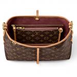 Сумка Louis Vuitton CarryAll PM Monogram, коричневый - фото 5