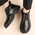 Ботинки на шнуровке Egchi, черный - фото 4