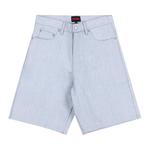 Брюки Pleasures Whiteout Baggy Jorts, Off White - фото