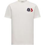 Футболка с нашивкой-логотипом Moncler, белый - фото