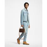 Узкие джинсовые брюки Louis Vuitton, синий - фото 3