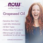 Now Foods Solutions Grapeseed Oil 4oz - фото 4