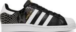Кроссовки Adidas Wmns Superstar 'Black Snakeskin', черный - фото 2