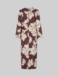 Платье миди Elbie с цветочным принтом Second Female, Burgundy/White - фото 7