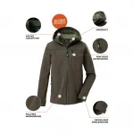 Куртка Killtec Softshell «Куртка Softshell для мальчиков», цвет moosgrün - фото 8