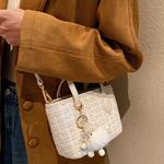 AILUXI Тканевая сумка через плечо, Pearl White - фото 7