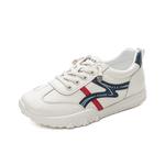 Женские скейтерские кеды Medd низкие, бежево-серые - фото 2