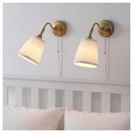 Настенный светильник Ikea Arstid, медно-белый - фото 5