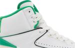 Кроссовки Air Jordan 2 Retro GS Lucky Green, белый - фото 2