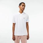 Поло Lacoste Logo-Patched Short-Sleeve, белый - фото 15