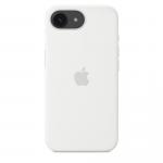 Чехол Apple Silicone Case для iPhone 16e, белый - фото 2
