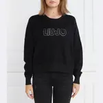 Свитер обычного кроя Liu Jo, черный - фото