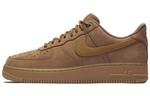 Кастомизированные кроссовки Nike Air Force 1 Unisex, темно-коричневый - фото 6